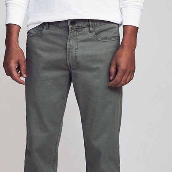 Faherty Comfort Twill 5-Pocket Pant Grey Men’s 33x32 NWT - Picture 2 of 13